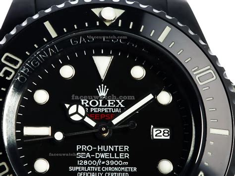 rolex sea dweller black limited edition price